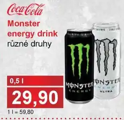 Jip Monster energy drink nabídka