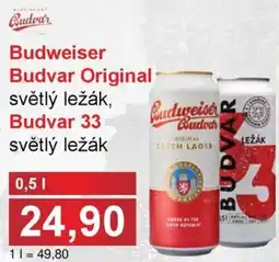 Jip Budweiser Budvar Original nabídka