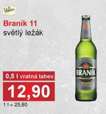 Jip Braník 11 světlý ležák nabídka