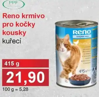 Jip Reno krmivo pro kočky kousky kuřecí nabídka