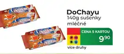 Tamda Foods DoChayu sušenky mléčné nabídka