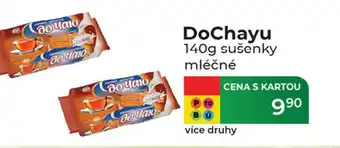 Tamda Foods DoChayu sušenky mléčné nabídka