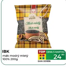 IBK mák modrý mletý 100%