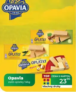 Tamda Foods Opavia zlaté oplatky nabídka