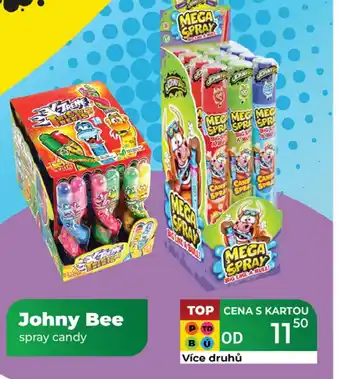 Tamda Foods Johny Bee spray candy nabídka