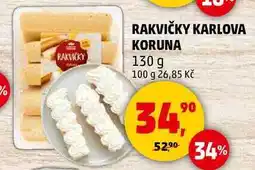 Penny Market RAKVIČKY KARLOVA KORUNA, 130 g nabídka