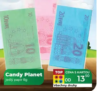 Tamda Foods Candy Planet jedlý papír nabídka