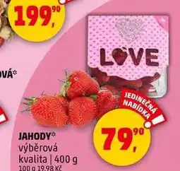 Penny Market JAHODY výběrová kvalita, 400 g nabídka