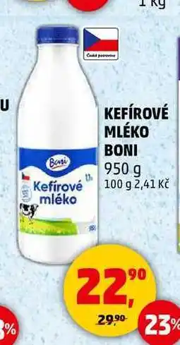 Penny Market KEFÍROVÉ MLÉKO BONI, 950 g nabídka