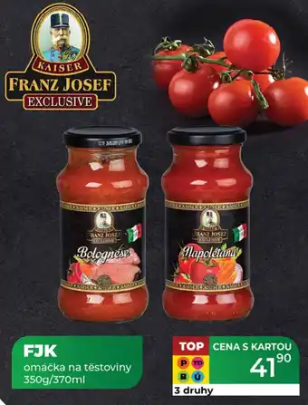 Tamda Foods FJK omáčka na těstoviny nabídka