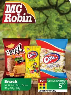 Tamda Foods Snack McRobin Brrr, Opss nabídka