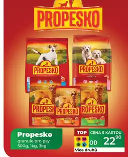 Tamda Foods PROPESKO granule pro psy nabídka