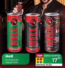 Tamda Foods Hell energetický nápoj nabídka