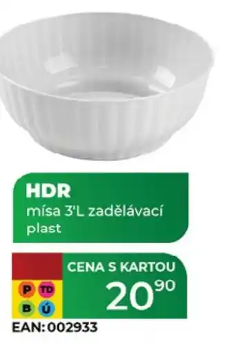 Tamda Foods HDR mísa zadělávací plast nabídka