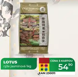 Tamda Foods LOTUS rýže jasmínová nabídka