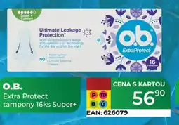 Tamda Foods O.B. Extra Protect tampony Super+ nabídka