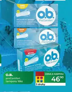 Tamda Foods O.B. proComfort tampony nabídka