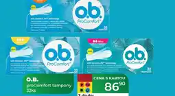 Tamda Foods O.B. proComfort tampony nabídka