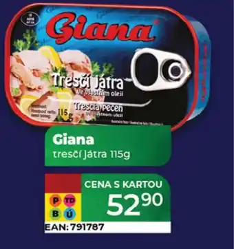 Tamda Foods Giana tresčí játra nabídka