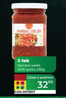 Tamda Foods J-lek Sambal oelek chilli pasta nabídka