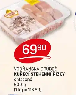 Flop VODŇANSKÁ DRŮBEŽ Kuřecí stehenní řízky nabídka