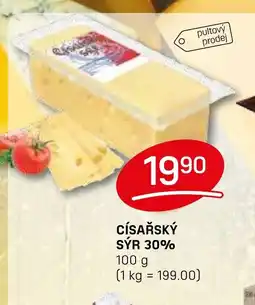 Flop Císařský sýr 30% nabídka