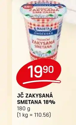 Flop MADETA Jč zakysaná smetana 18% nabídka