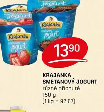 Flop Krajanka smetanový jogurt nabídka