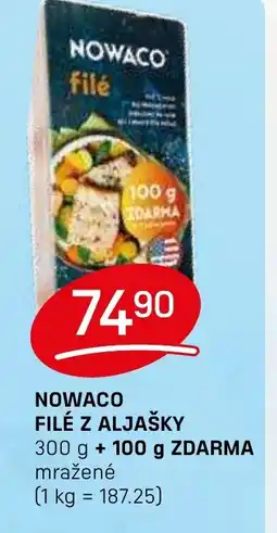 Flop Nowaco filé z aljašky nabídka