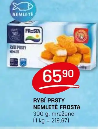 Flop Rybí prsty nemleté frosta nabídka