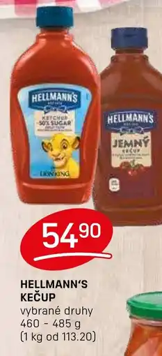 Flop HELLMANN'S Kecup nabídka