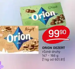 Flop ORION Dezert nabídka