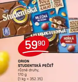 Flop Orion studentská pečeť nabídka