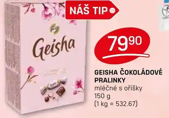 Flop Geisha čokoládové pralinky nabídka