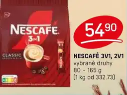 Flop NESCAFÉ 3V1, 2V1 nabídka