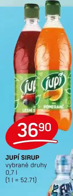 Flop JUPÍ Sirup nabídka