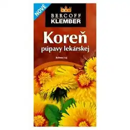 Tamda Foods Bercoff Klember Welness Bylinný čaj kořen pampelišky lékařské 20 x 1,2g nabídka