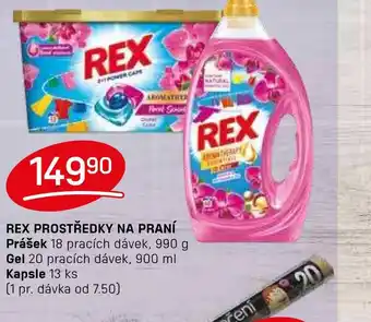 Flop Rex prostředky na praní nabídka