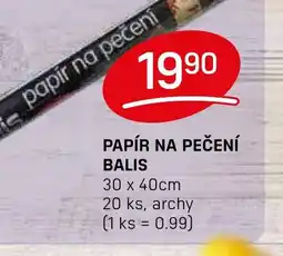 Flop Papír na pečení balis nabídka