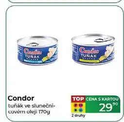 Tamda Foods Condor tuňák ve slunečnicovém oleji 170g nabídka