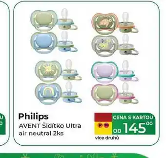 Tamda Foods Philips AVENT Šidítko Ultra air neutral 2ks nabídka