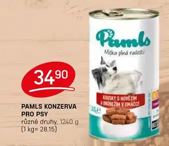 Flop Pamls konzerva pro psy nabídka