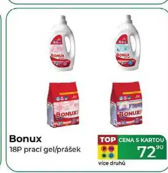 Tamda Foods Bonux 18P prací gel/prášek nabídka