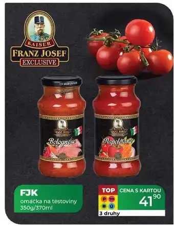 Tamda Foods FJK omáčka na těstoviny 350g/370ml nabídka