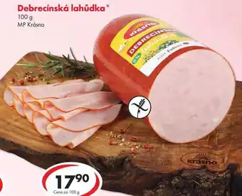 CBA Debrecínská lahůdka, 100 g nabídka