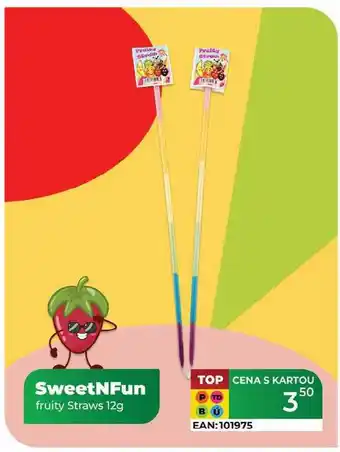 Tamda Foods SweetNFun fruity Straws 12g nabídka