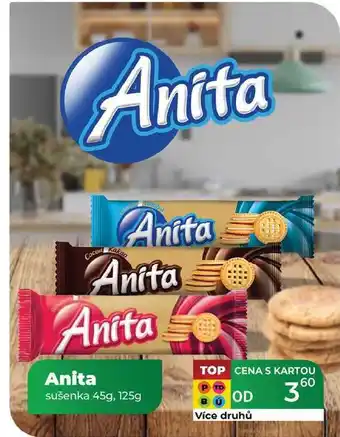 Tamda Foods Anita sušenka 45g, 125g nabídka