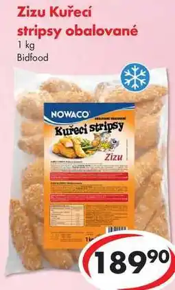 CBA Zizu Kuřecí stripsy obalované, 1 kg nabídka