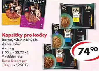 CBA Kapsičky pro kočky, 4x 85 g nabídka