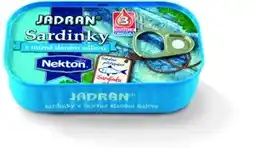 CBA Sardinky Jadran, vybrané druhy 125g nabídka